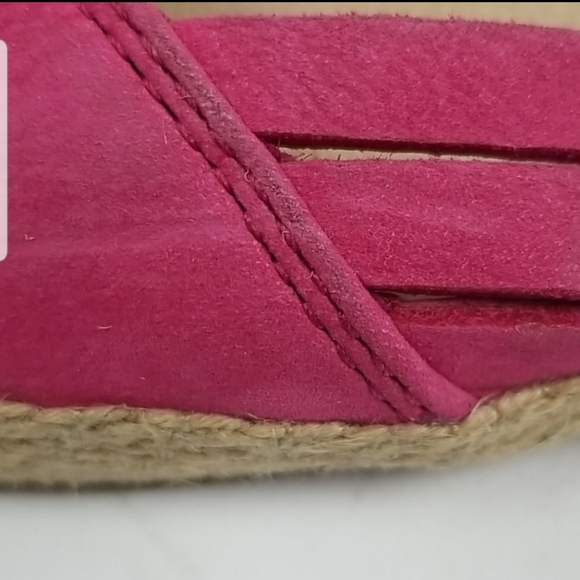 UGG Cicily Woven Suede Espadrille Flat Size 10 - Picture 5 of 7